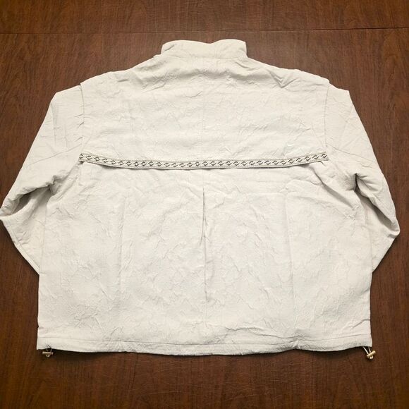 Nike Naomi Osaka Oversized Jacket Light Bone HJ0334-072 Women's Size M - Picture 3 of 5